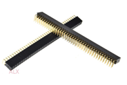 Разъем 2X40 PIN Single Row Right Angle FEMALE PIN HEADER 2.54MM