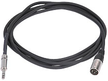 Кабель балансный 3м Peavey, PV Seriies Stereo Patch TRS to TRS