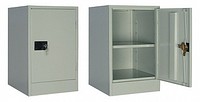 Шкаф металлический односекционный 425*500*680 мм