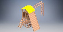 Десткий игровой комплекс 6500*2900*3450 мм
