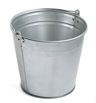 Ведро оцинкованное на 10 л