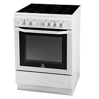 Плита электрическая со стеклокерамической поверхностью и тепловой камерой Indesit