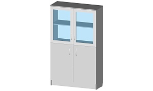 Шкаф лабораторной посуды 900*320*1500 мм