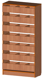 Газетница 900*380*1800 мм