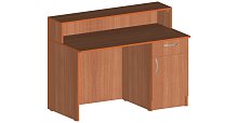 Стол-кафедра для выдачи книг 1500*600*940 мм