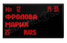Приспособление для показа оценок 1360*720*90 мм