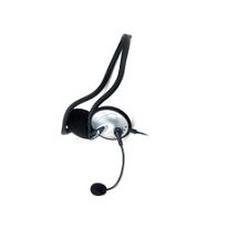 Наушники с микрофоном Genius HS-300A Silver