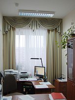 Занавески в методический кабинет  3*3 м  (в комплекте гардина с креплениями)