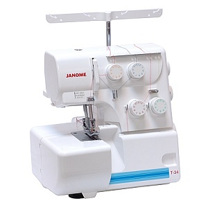 Оверлок Janome T-34 (лучше не ставить)