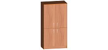 Шкаф пристенный секционный для класса, закрытый  854*450*2012 мм